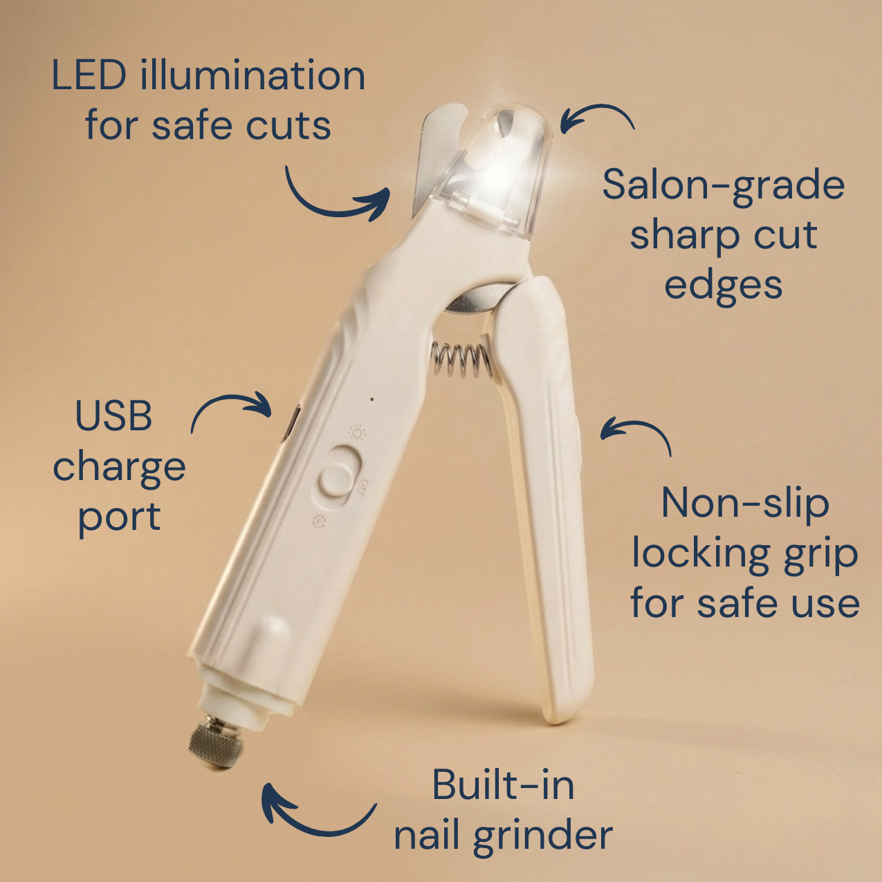 TenderPaws™ Illuminated Nail Trimmer