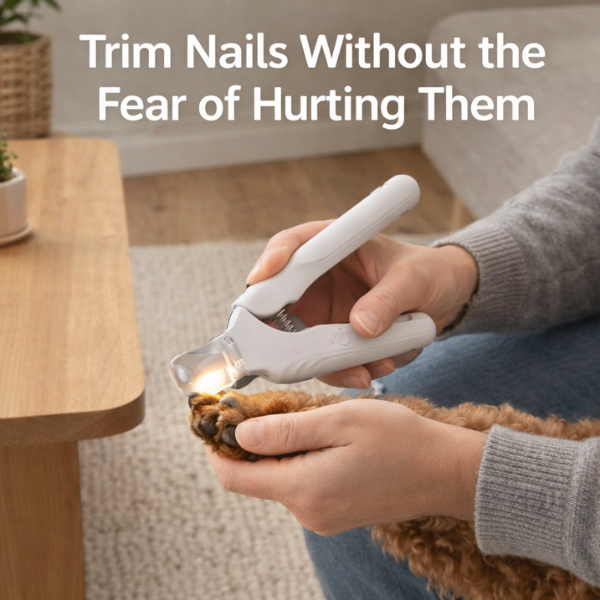 TenderPaws™ Illuminated 2-in-1 Nail Trimmer