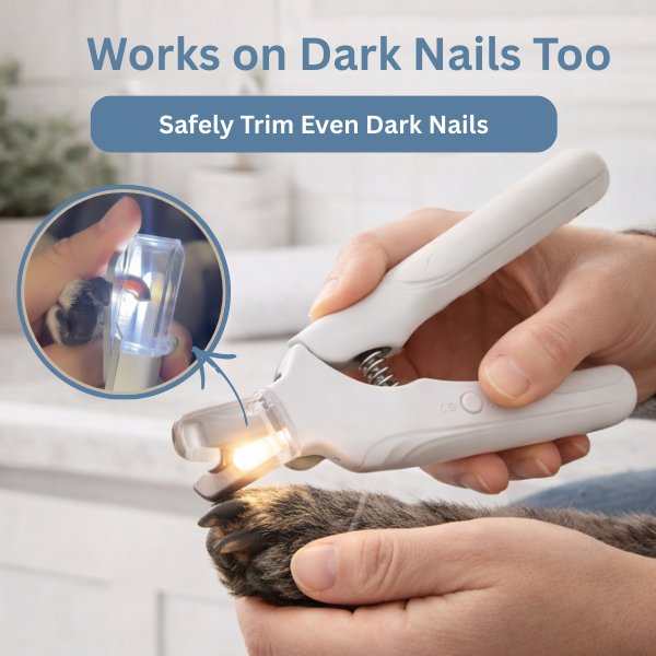 TenderPaws™ Illuminated 2-in-1 Nail Trimmer