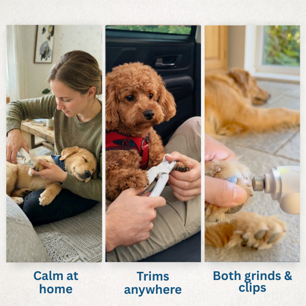 TenderPaws™ Illuminated 2-in-1 Nail Trimmer