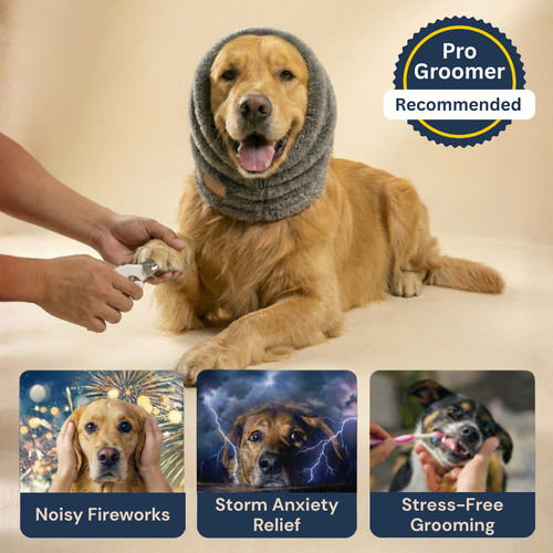 MezmerWrap™ Calm Grooming Hood