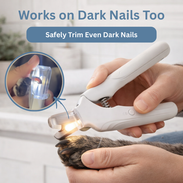 TenderPaws™ 2-in-1 Illuminated Nail Trimmer