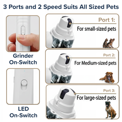TenderPaws™ Illuminated Nail Trimmer